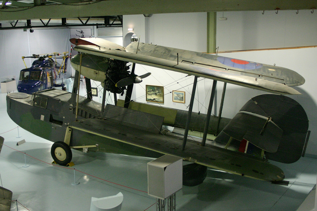 Walrus L2301 conservado en el Fleet Air Arm Museum