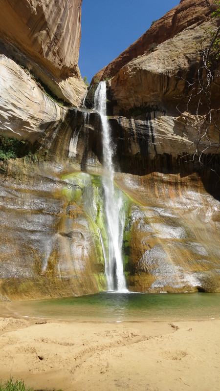 LOWER CALF CREEK FALLS, DEAD HORSE, CANYONLANDS, MOAB - 35 Dias en solitario por la West Coast americana. (13)