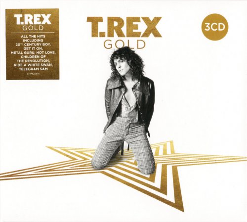 T.Rex - Gold - 3CD Box Set (2018) 320 KBPS