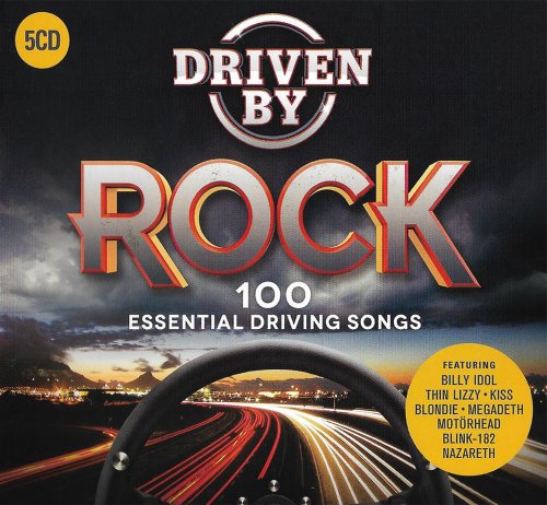 VA - Driven By Rock 5CD (2018) 320 KBPS