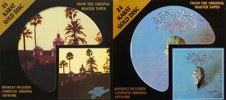 Eagles - 2 Albums (DCC Compact Classics, 24-Karat Gold Disc Remastered)