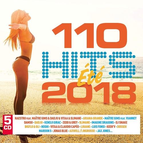 VA - 110 Hits Ete 2018 - 5CD (2018) 320 KBPS