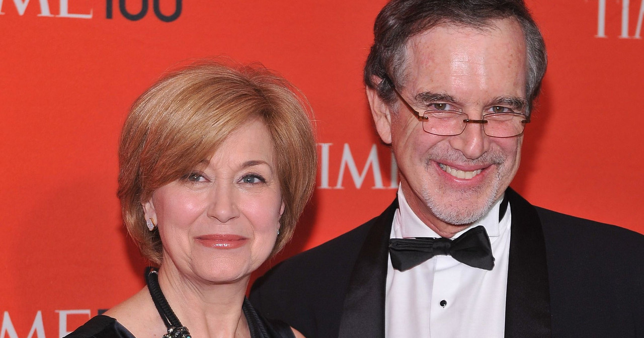 Jane Pauley with her husband Garry Trudeau