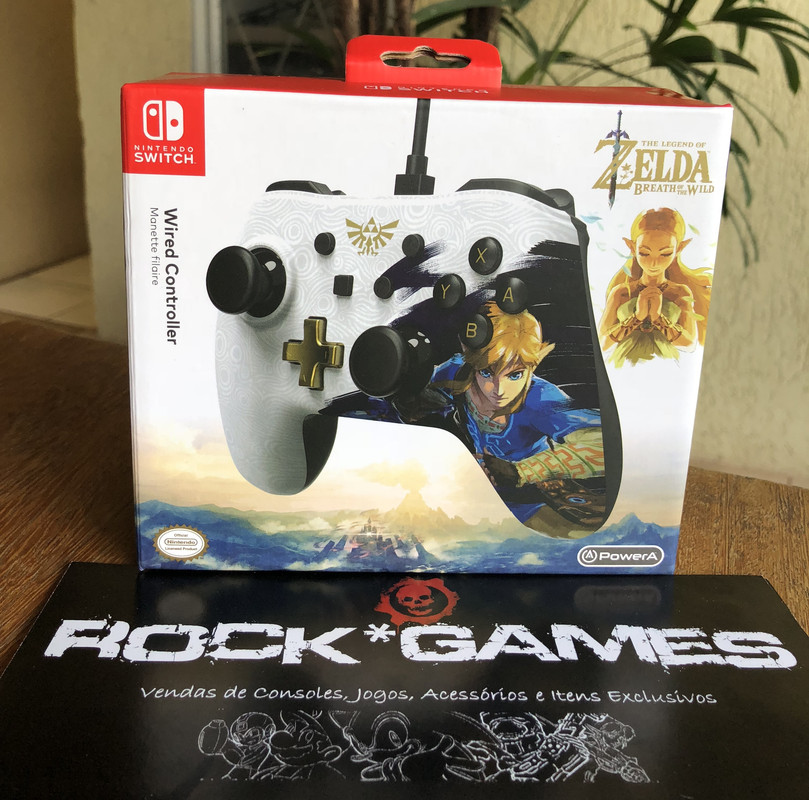 Manette Gaming Filiaire Rock Zelda - Switch