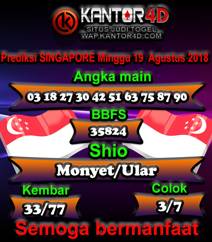 PREDIKSI TOGEL SINGAPORE POOLS