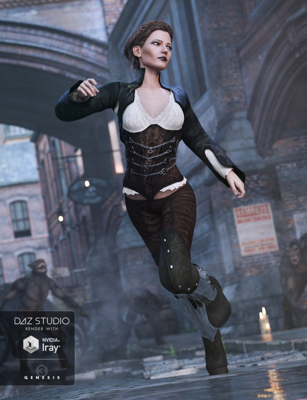 Vanessa Marquise Outfit for Genesis 3 Female(s)