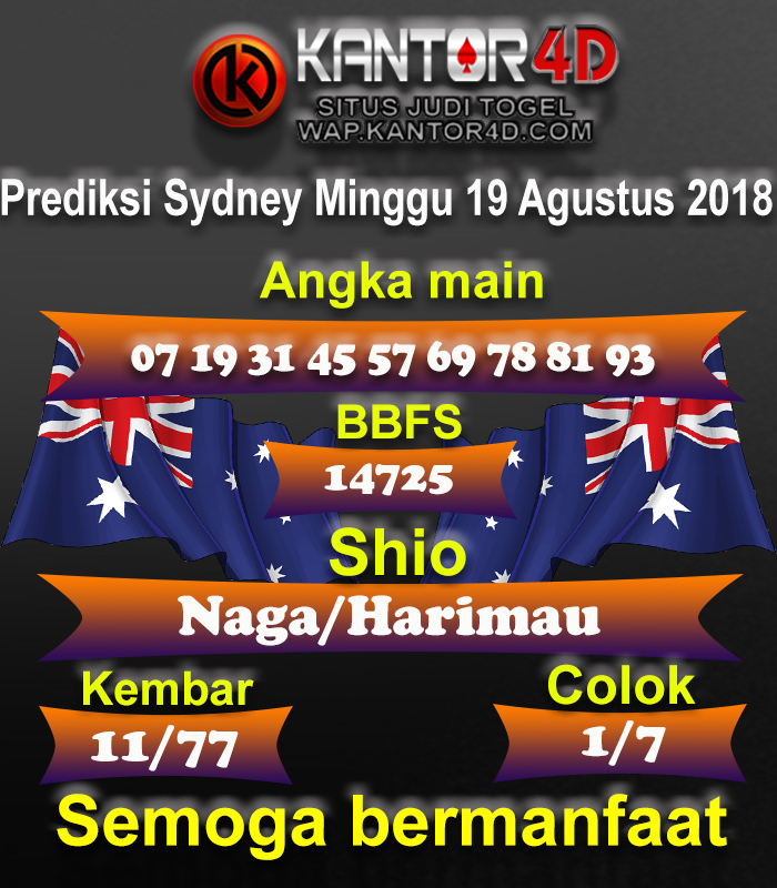 PREDIKSI TOGEL SYDNEY POOLS