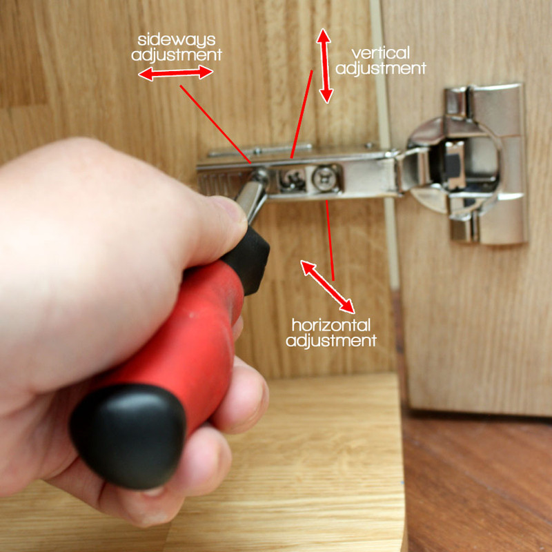 Soft Close Hinge Adjustment, Adjusting Kitchen Cabinet Doors Uk