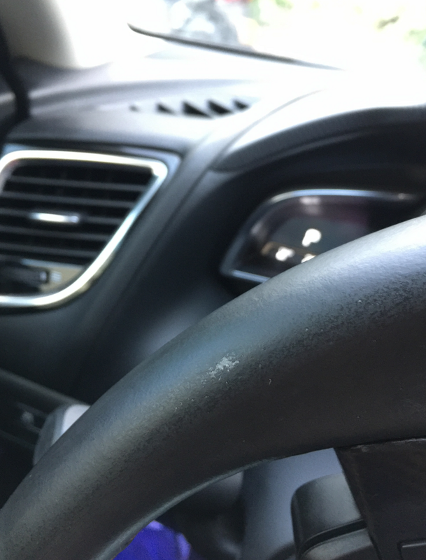 Si steering wheel peeling/melting?, Page 3