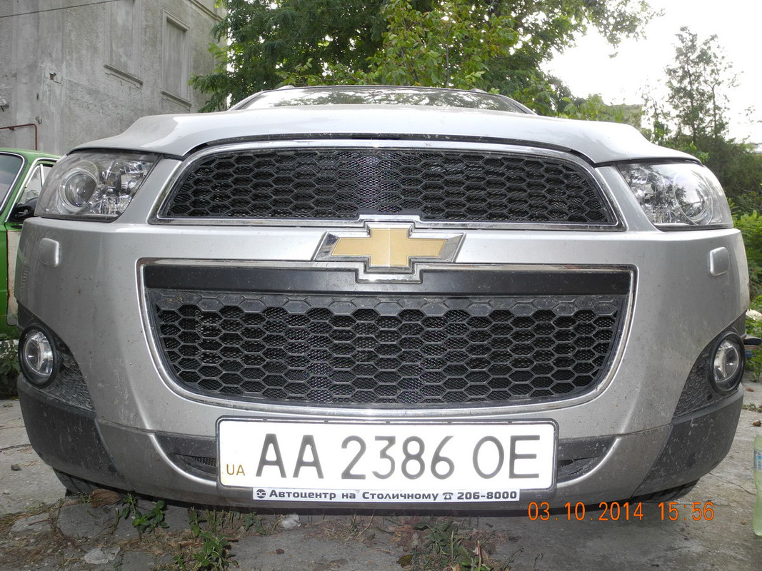 Chevrolet captiva парктроник