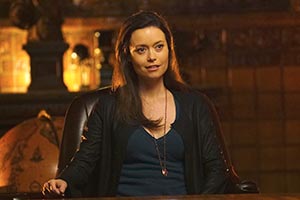 Summer Glau as Kendall Frost in Castle episode 8.14 'The G.D.S.'