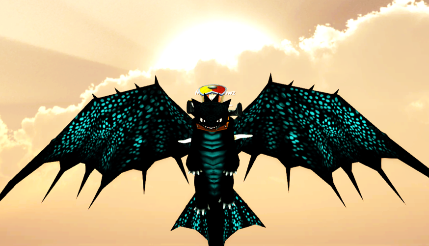 Night Fury/Light Fury Hybrid Customizables! | School of Dragons | How