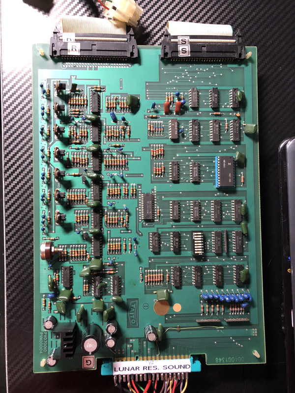 1980 Taito Moon Lander Arcade PCB Repair Part 1 of 2 