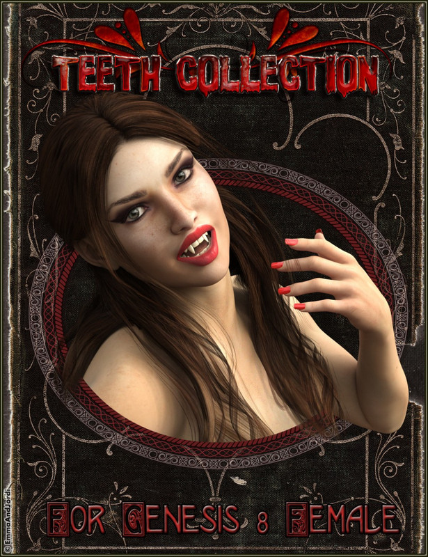EJ Teeth Collection for Genesis 8 Female(s)