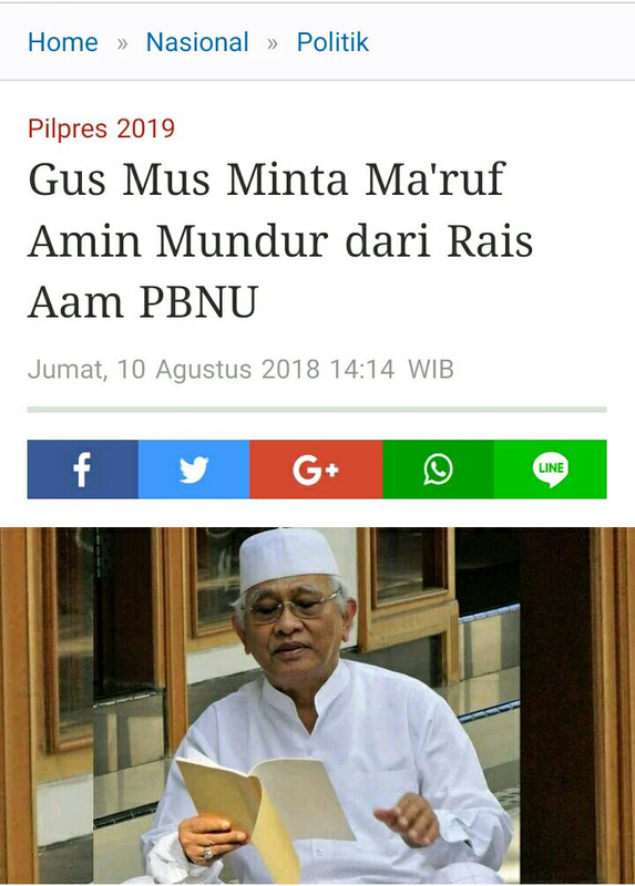 PBNU Akan Tarik Dukungan dari Jokowi, Jika...