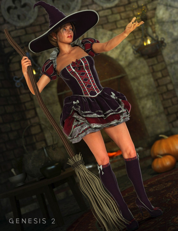 Storybook Outfit for Genesis 2 Female(s)