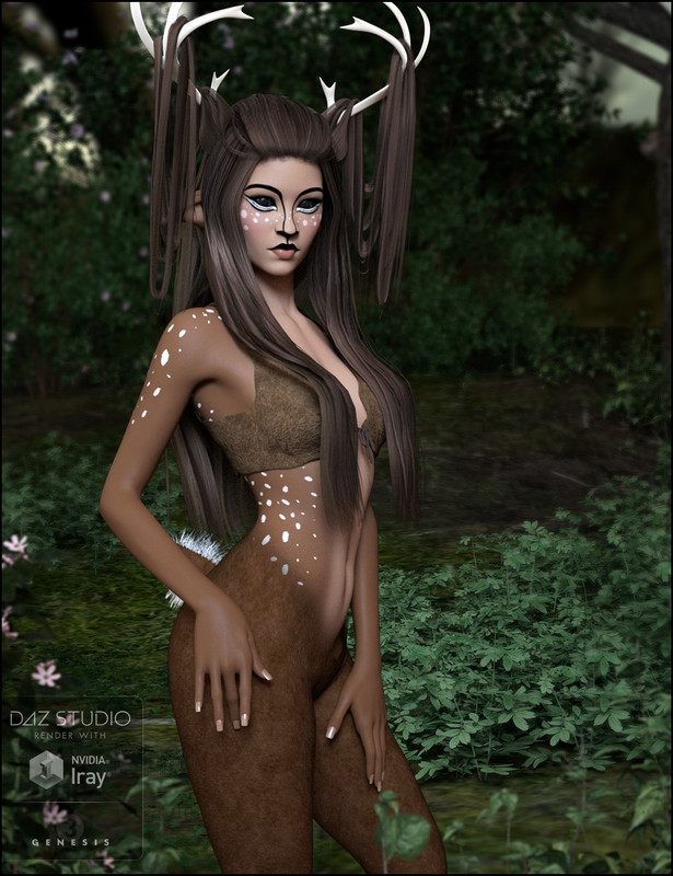 Forest Fantasy Fawna for Genesis 3 Female(s)