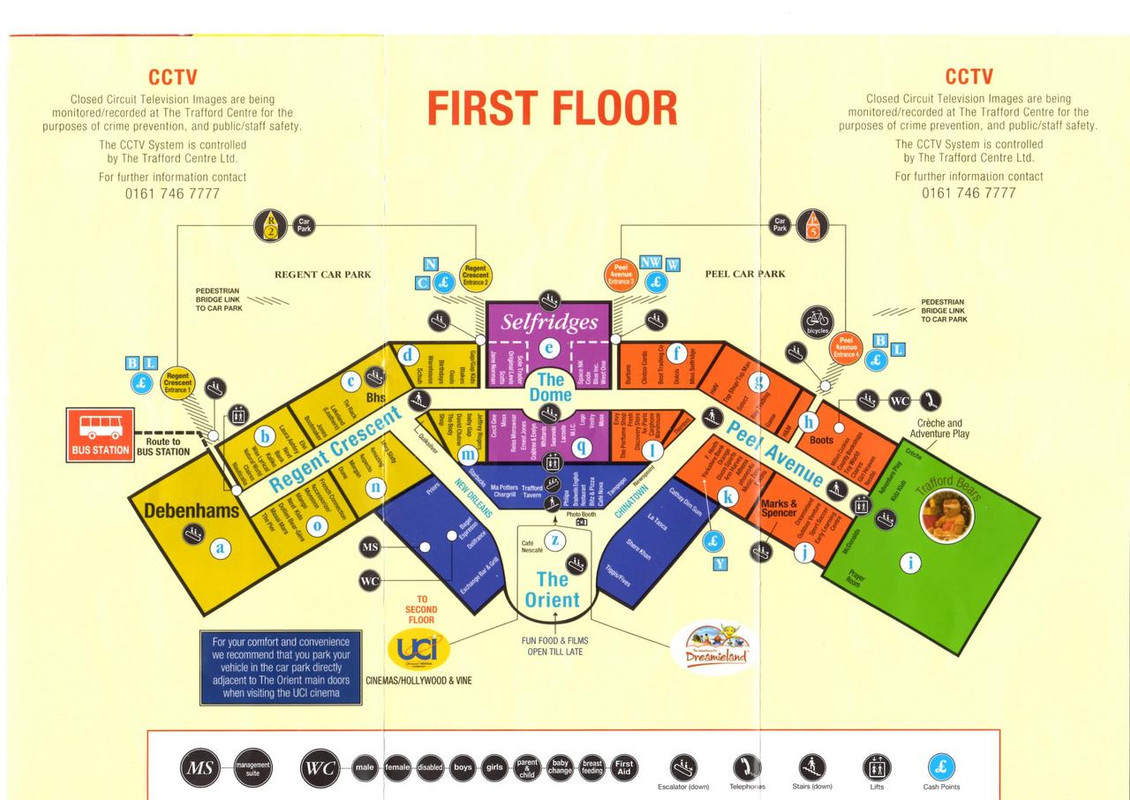 Trafford Centre Shops Map Zip Code Map
