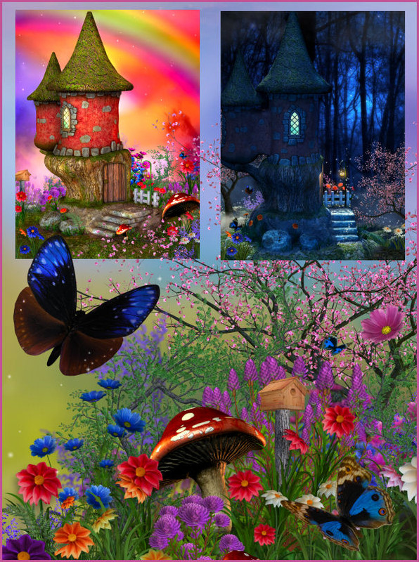 Fairy Castle Backgrounds