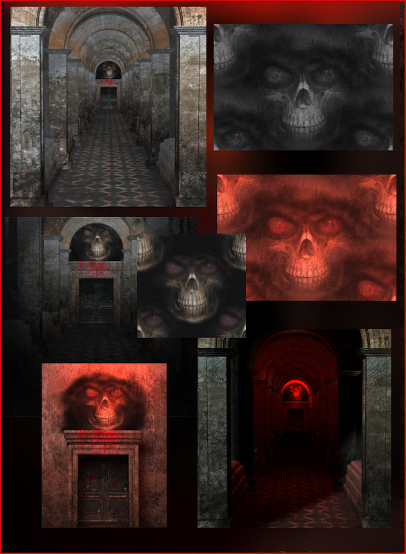 Hell Hall Backgrounds