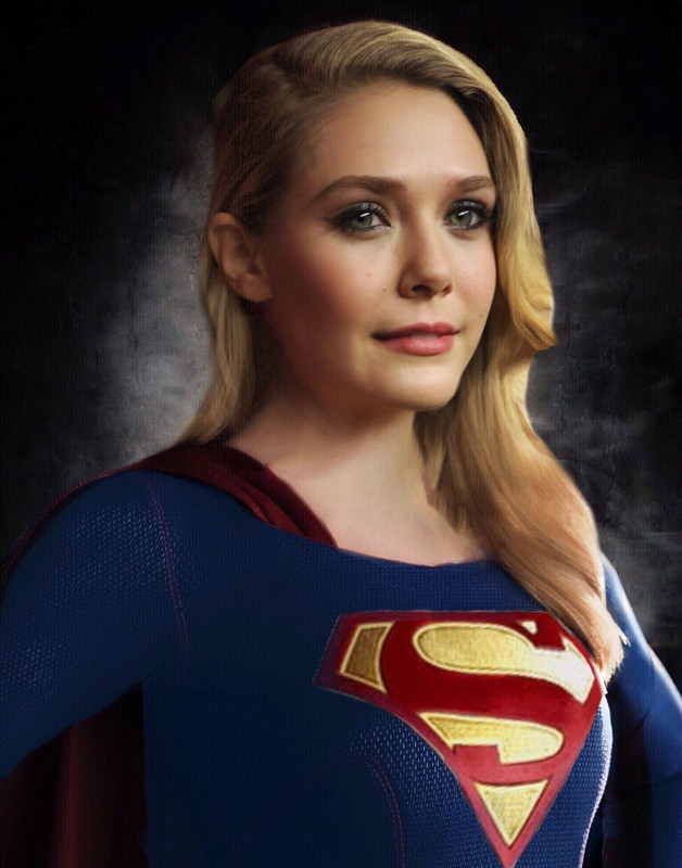 Elizabeth Olsen Supergirl. 