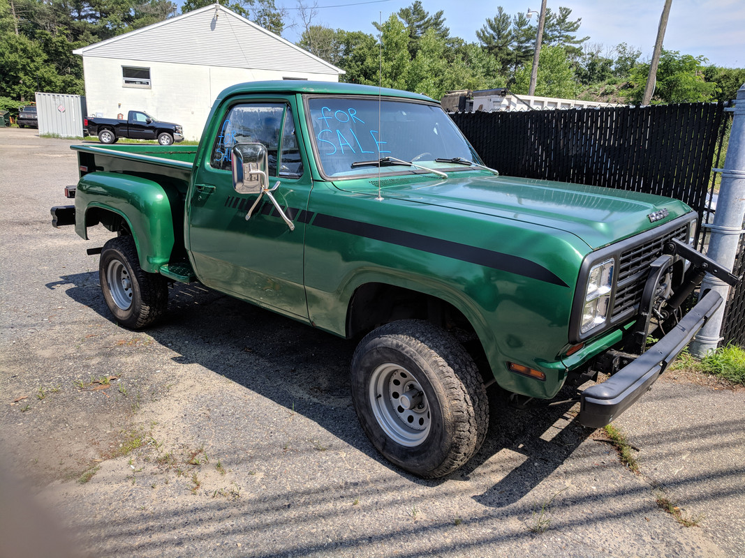 1979 Dodge W10 (?) Identification and advice | Allpar Forums