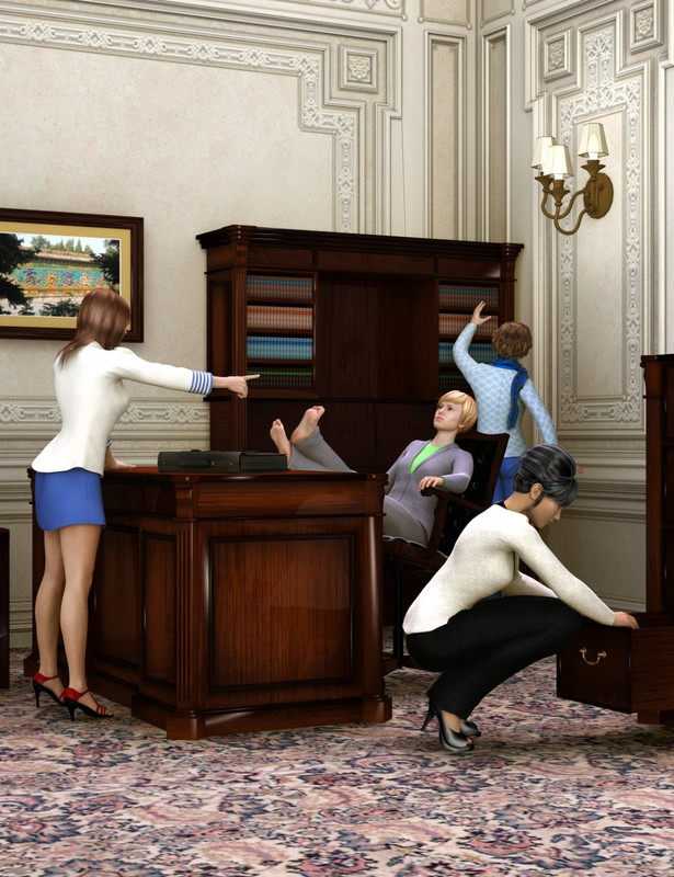 office poses promo