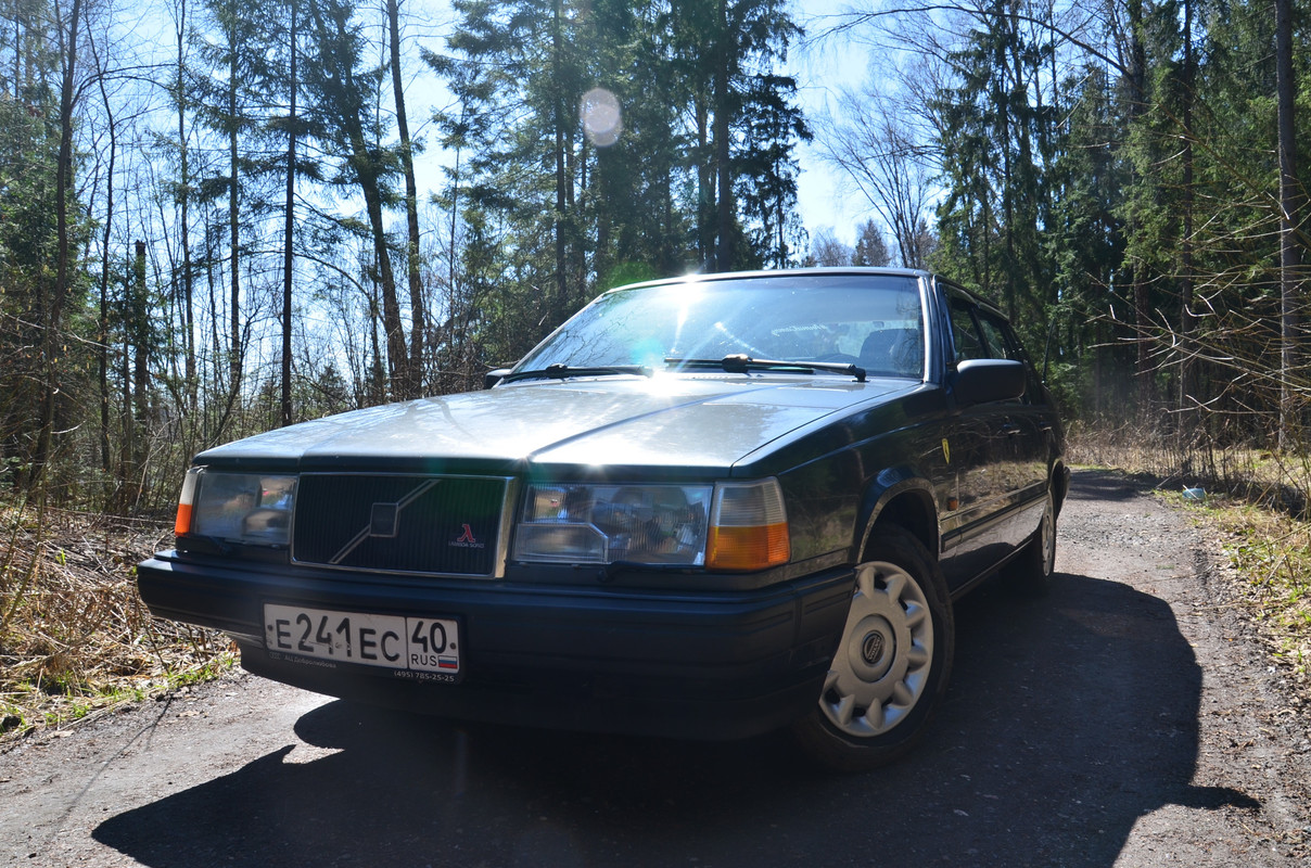 Volvo 940 серая 1991 год для съёмки МОСКВА - Массовки.net