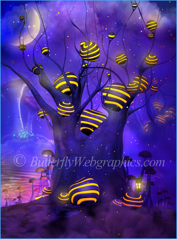 Fairy Tree Graphics