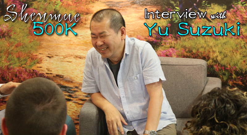 Shenmue 500K Interview with Yu Suzuki