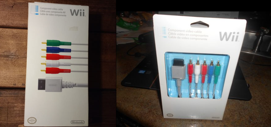 hd retrovision wii component cable