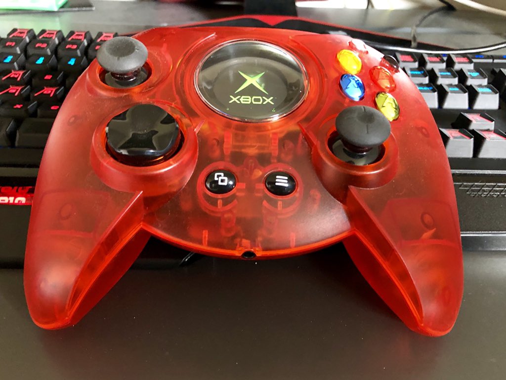 Duke Xbox Controller top Red