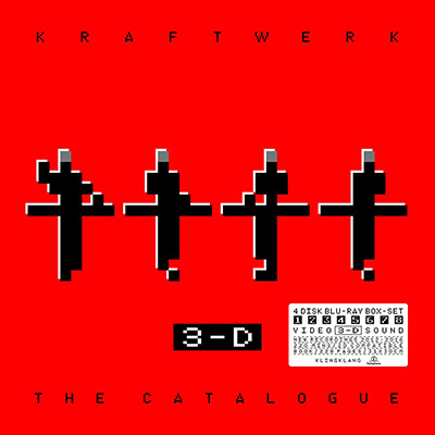 Kraftwerk ‎- 3-D The Catalogue (2017) [Box Set, 4xBlu-ray + Hi-Res]