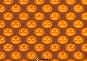 Orange-_Halloween-_Pumpkins-_Pattern-_Background-by-_Patterns1-com