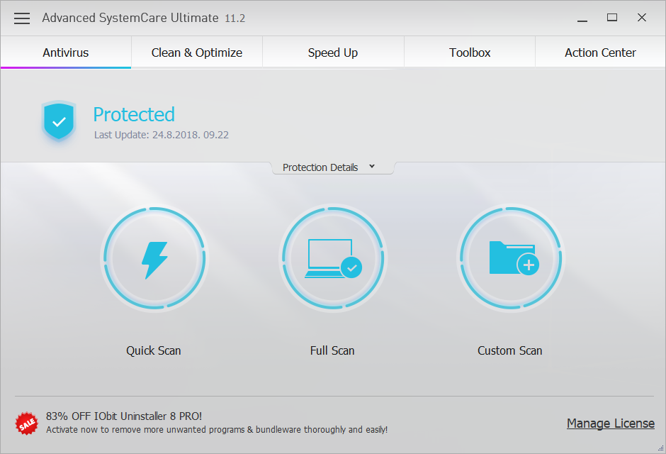 iobit advanced systemcare ultimate free download