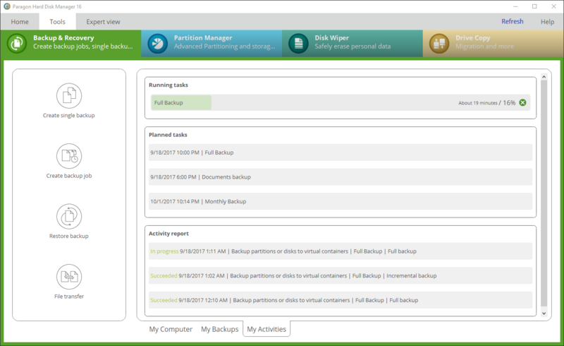 Paragon hard disk manager download