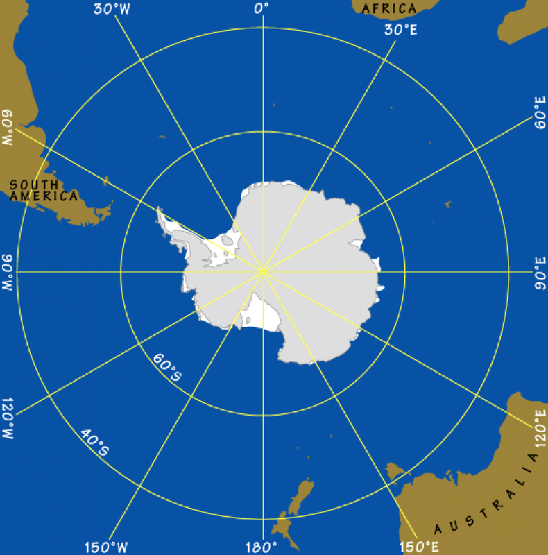 Какая протяженность северного полярного круга. Южный Полярный круг Антарктиды. Северный Полярный круг на карте Антарктиды. Южный Полярный круг на карте Антарктиды. Карта Антарктиды географическая.